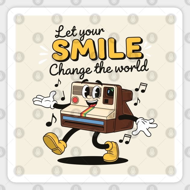 Let Your Smile Change the World! Sticker by enrynz